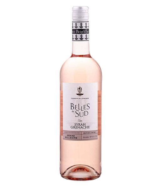Belles du Sud Rosé Syrah - Grenache 2023 - Pays d\'Oc (Rosé wijn)  verkrijgbaar bij Wijnen Lippens